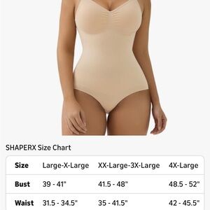 Shapewear Beige Bodysuit